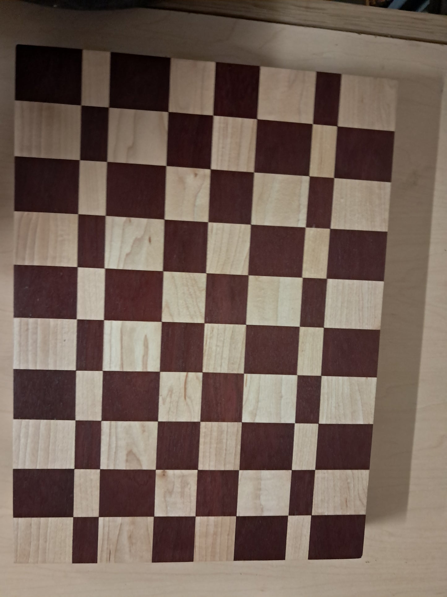 Purpleheart and Maple Cutting Board