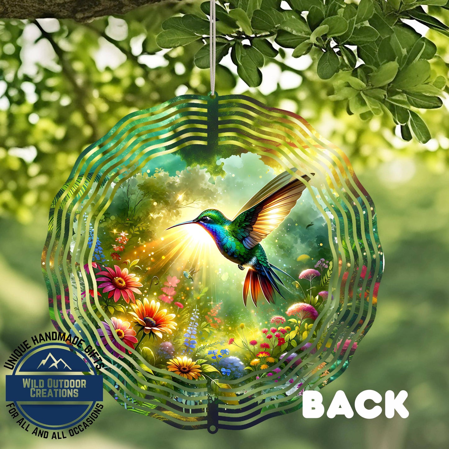 Wind Spinner - UV Protected Finish - 10 Inch