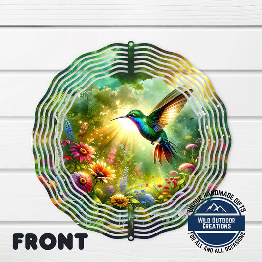 Wind Spinner - UV Protected Finish - 10 Inch
