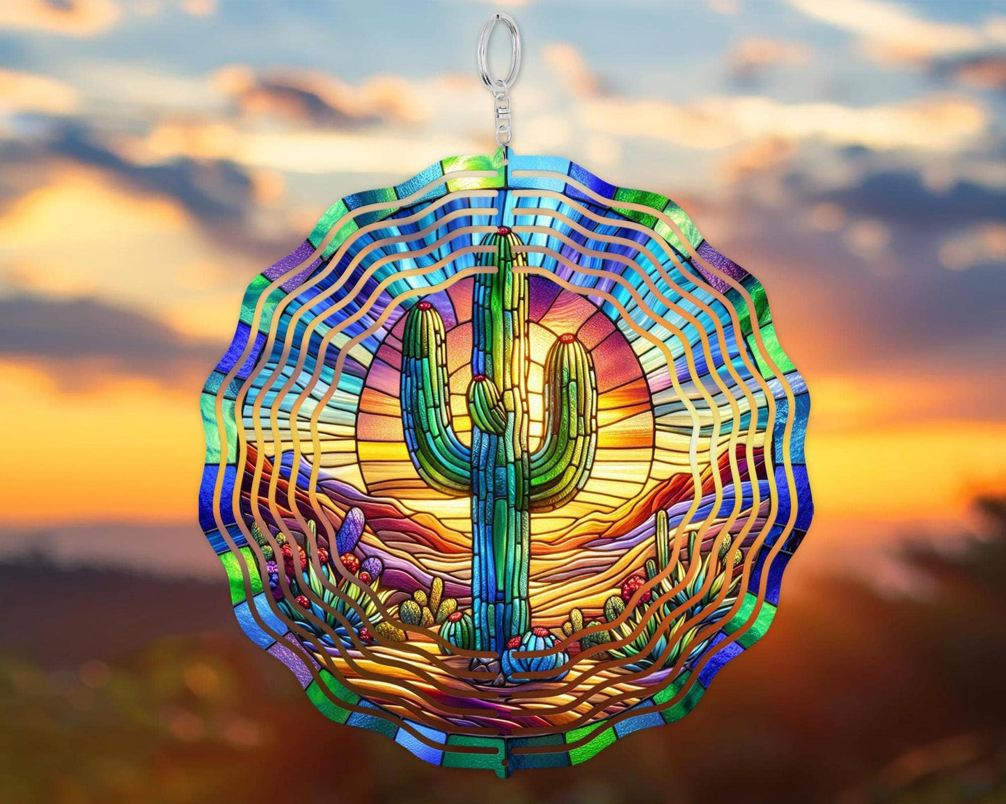 Wind Spinner - Southwestern Style - Weatherproof